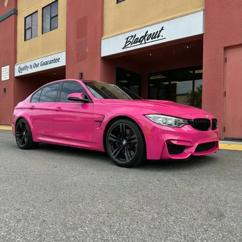 TeckWrap vinyl installation at Blackout