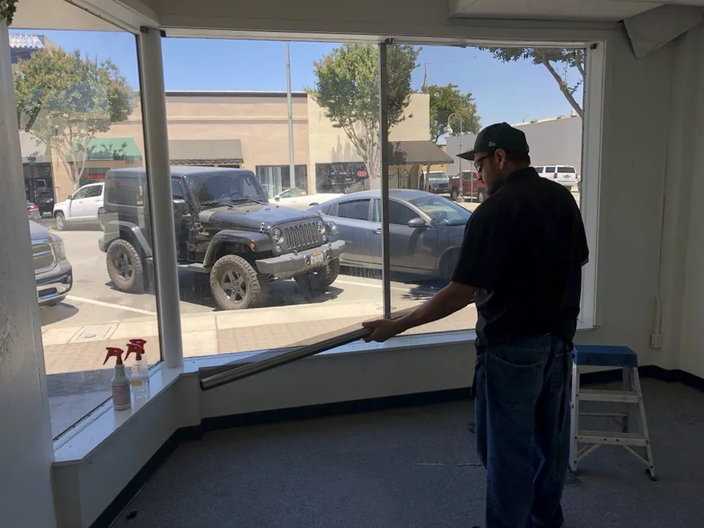 Commercial Window Tinting service at Blackout Window Tinting Gilroy