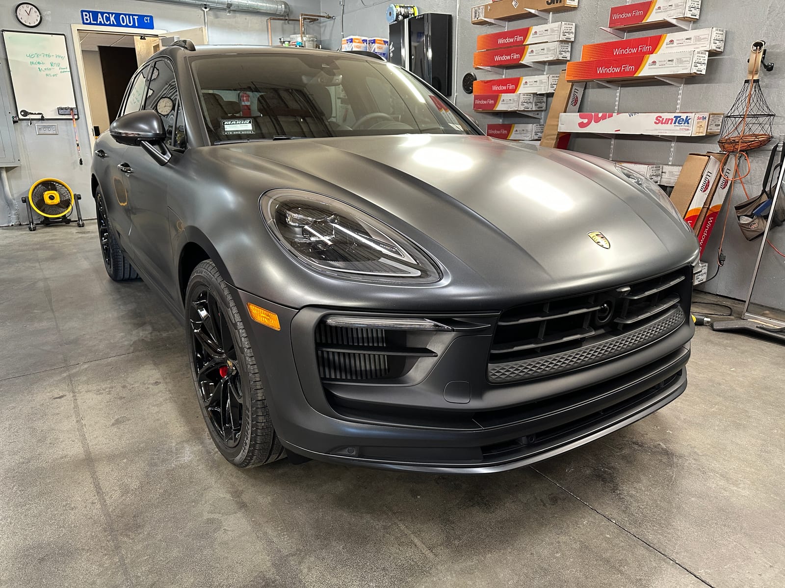 Porsche Macan Matte Wrap