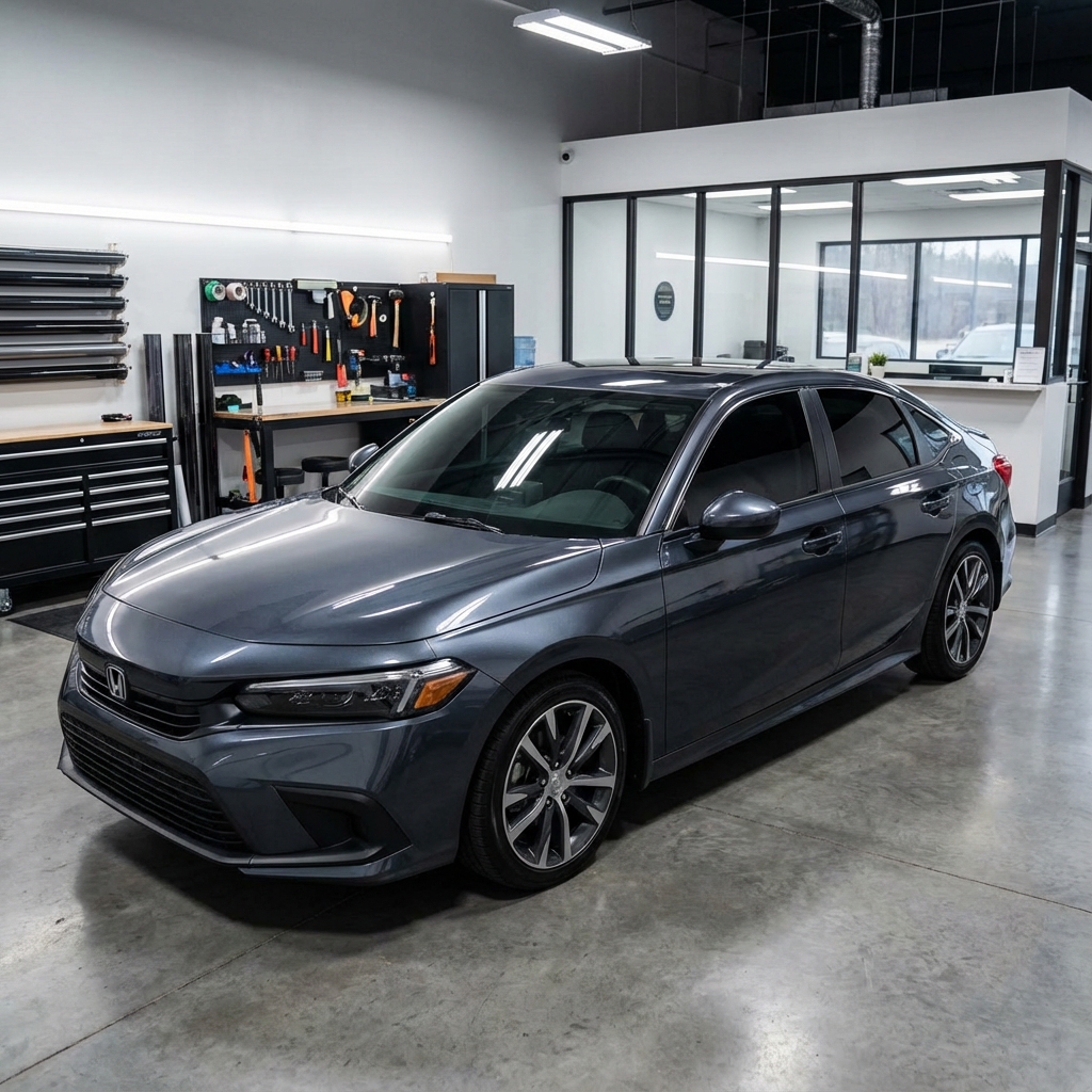 Honda Civic window tinting