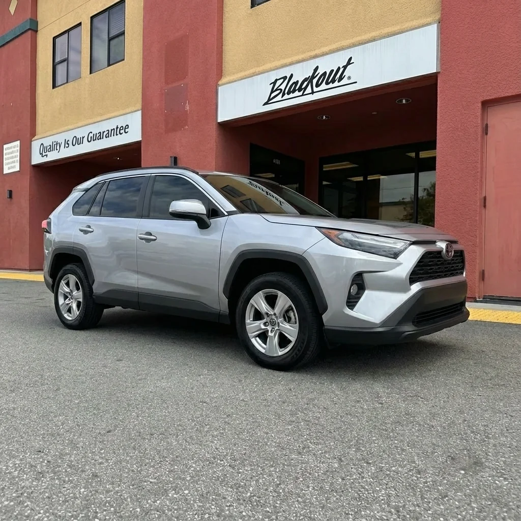 Toyota RAV4 protection at Blackout Window Tinting