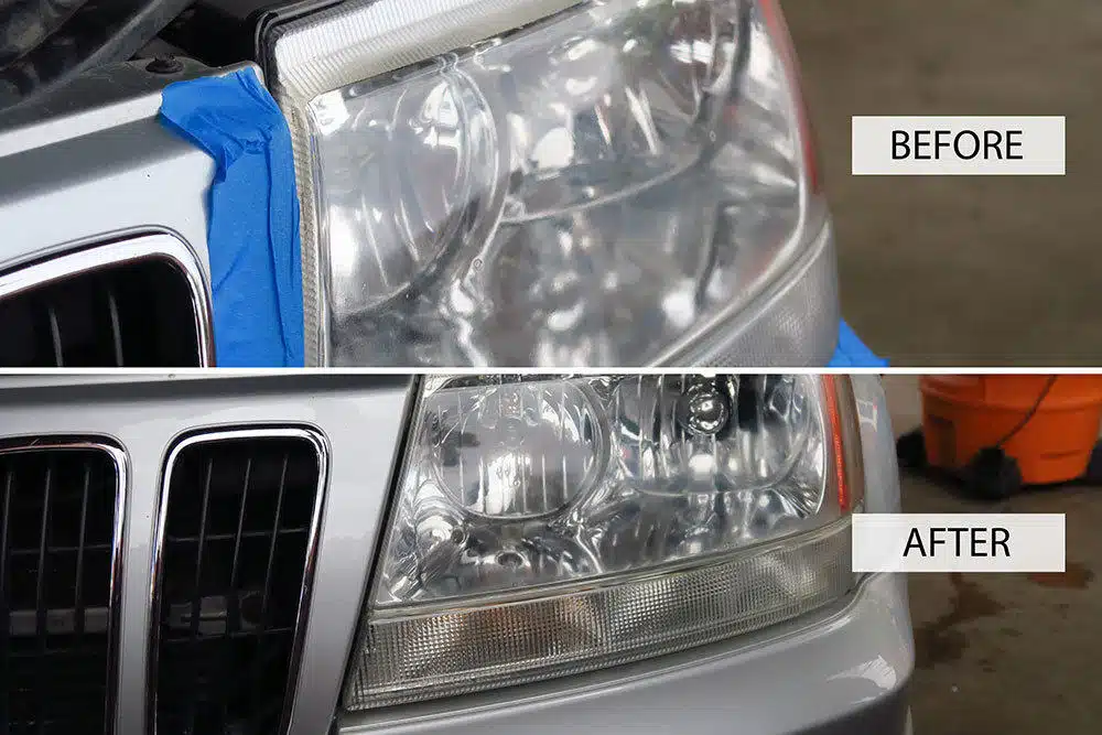 Headlight Restoration Services Near Hollister 1 headlight restoration