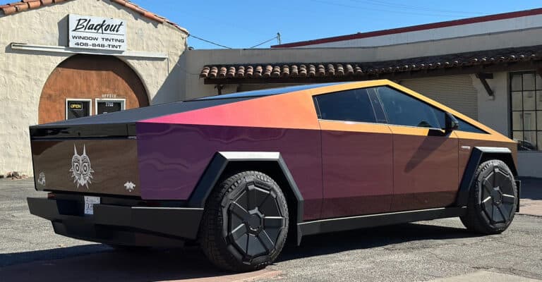 Cybertruck Paint Protection Film + Custom Decals